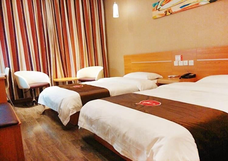 Thank Inn Chain Hotel Shanxi Shangluo Shanyang Nanxin Street Εξωτερικό φωτογραφία