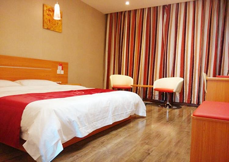 Thank Inn Chain Hotel Shanxi Shangluo Shanyang Nanxin Street Εξωτερικό φωτογραφία