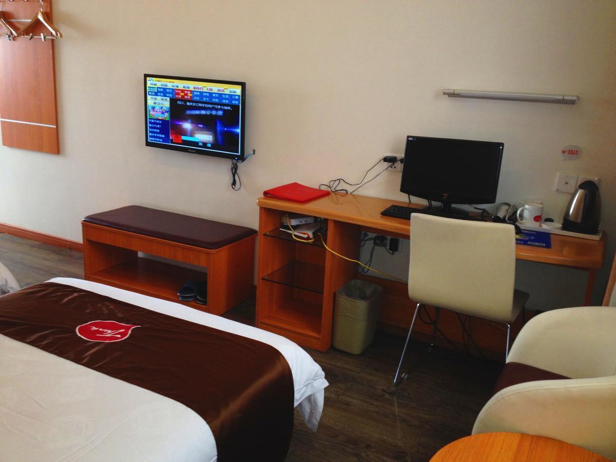 Thank Inn Chain Hotel Shanxi Shangluo Shanyang Nanxin Street Εξωτερικό φωτογραφία